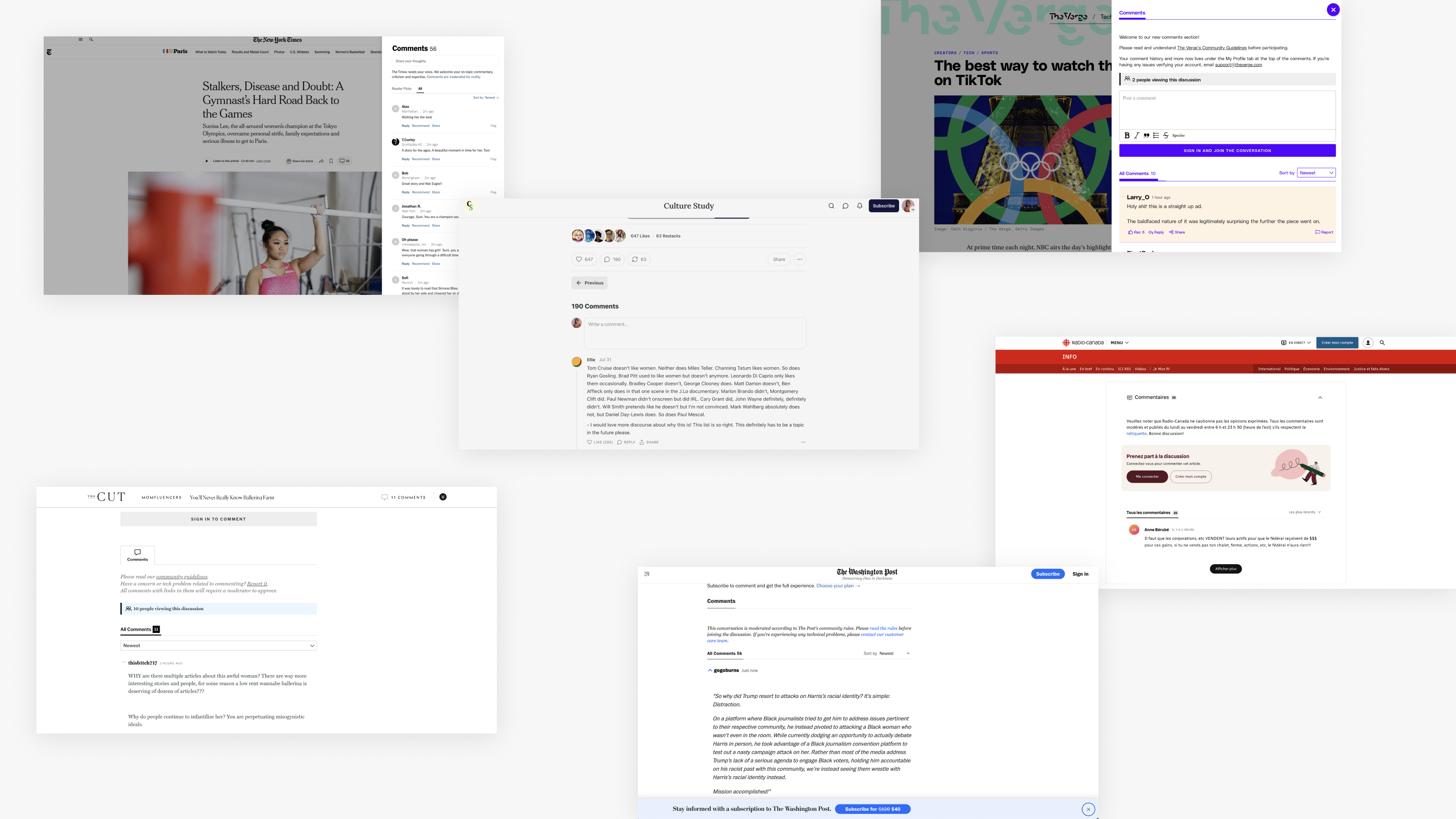 Audit of Existing Comments Design